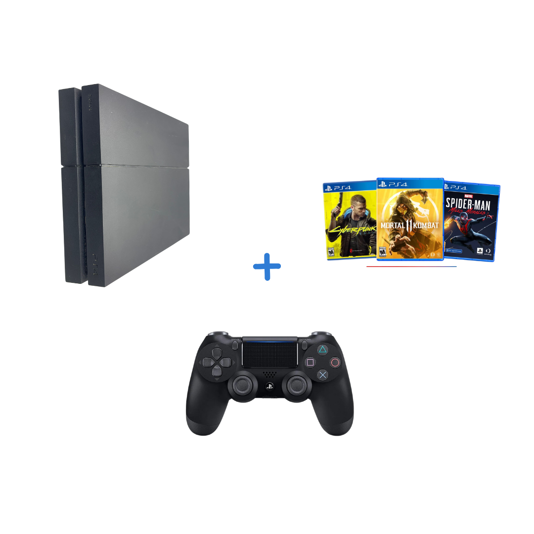 PlayStation 4 Fat 1TB + Juego a elección + Control