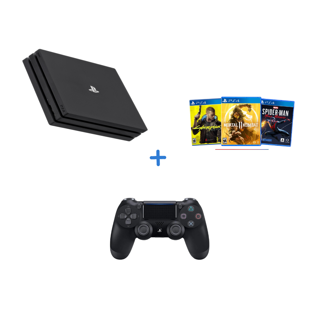 PlayStation 4 Pro 1TB + Juego a elección + Control