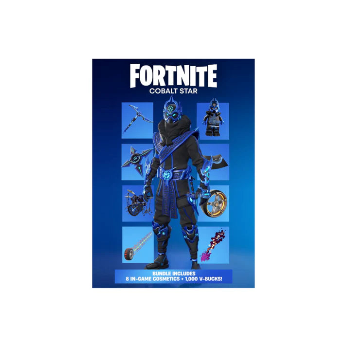 PlayStation 5 Slim Disco Fornite Cobalt Star Bundle + Maletín