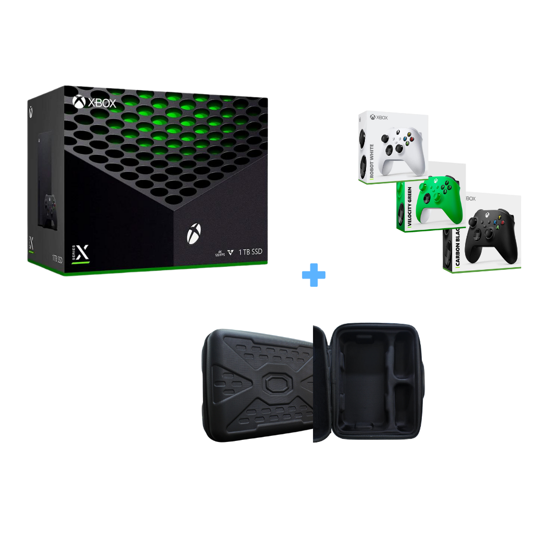 Xbox Series X + Control Adicional + Maletín