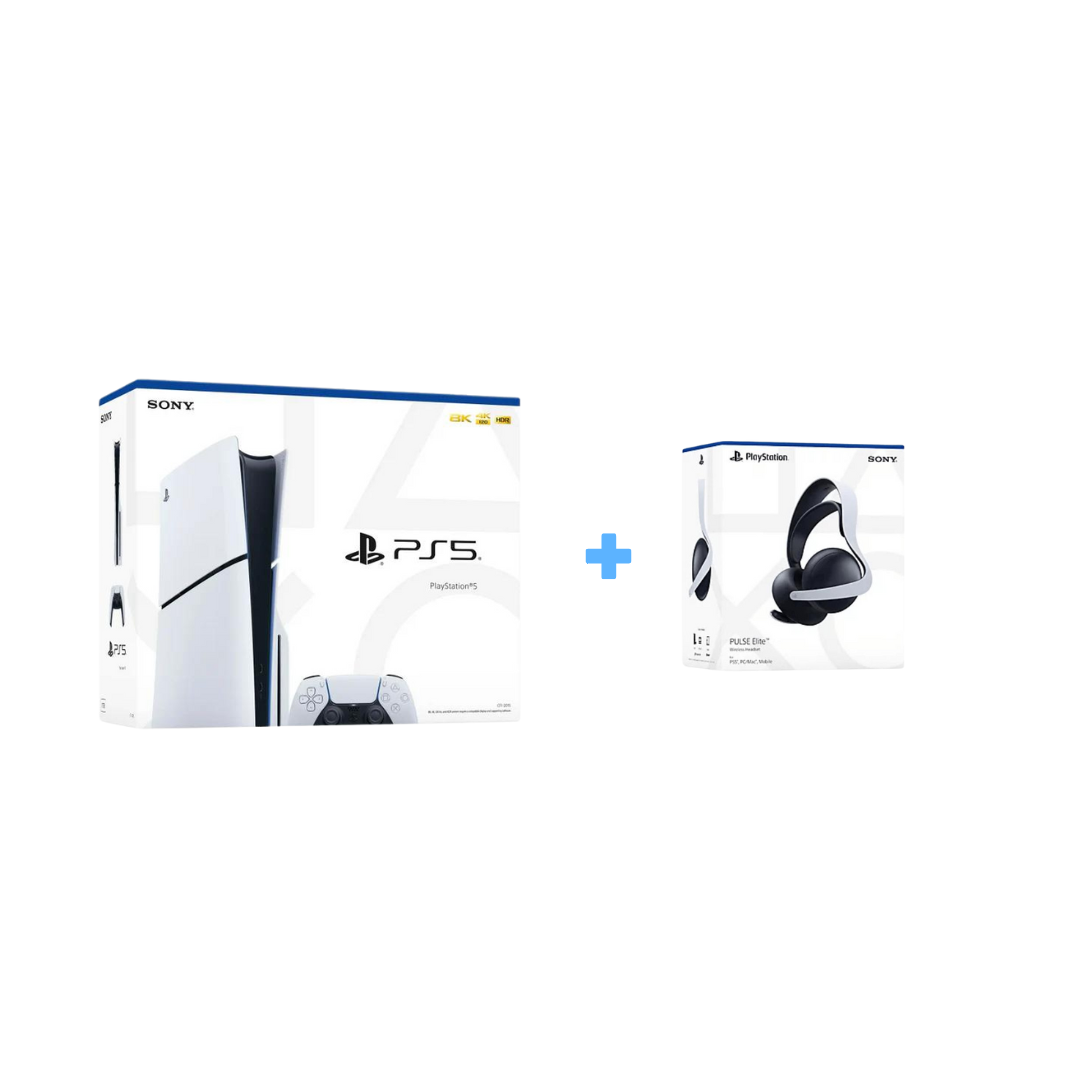 PlayStation 5 Slim Disco + Pulse Elite 3D