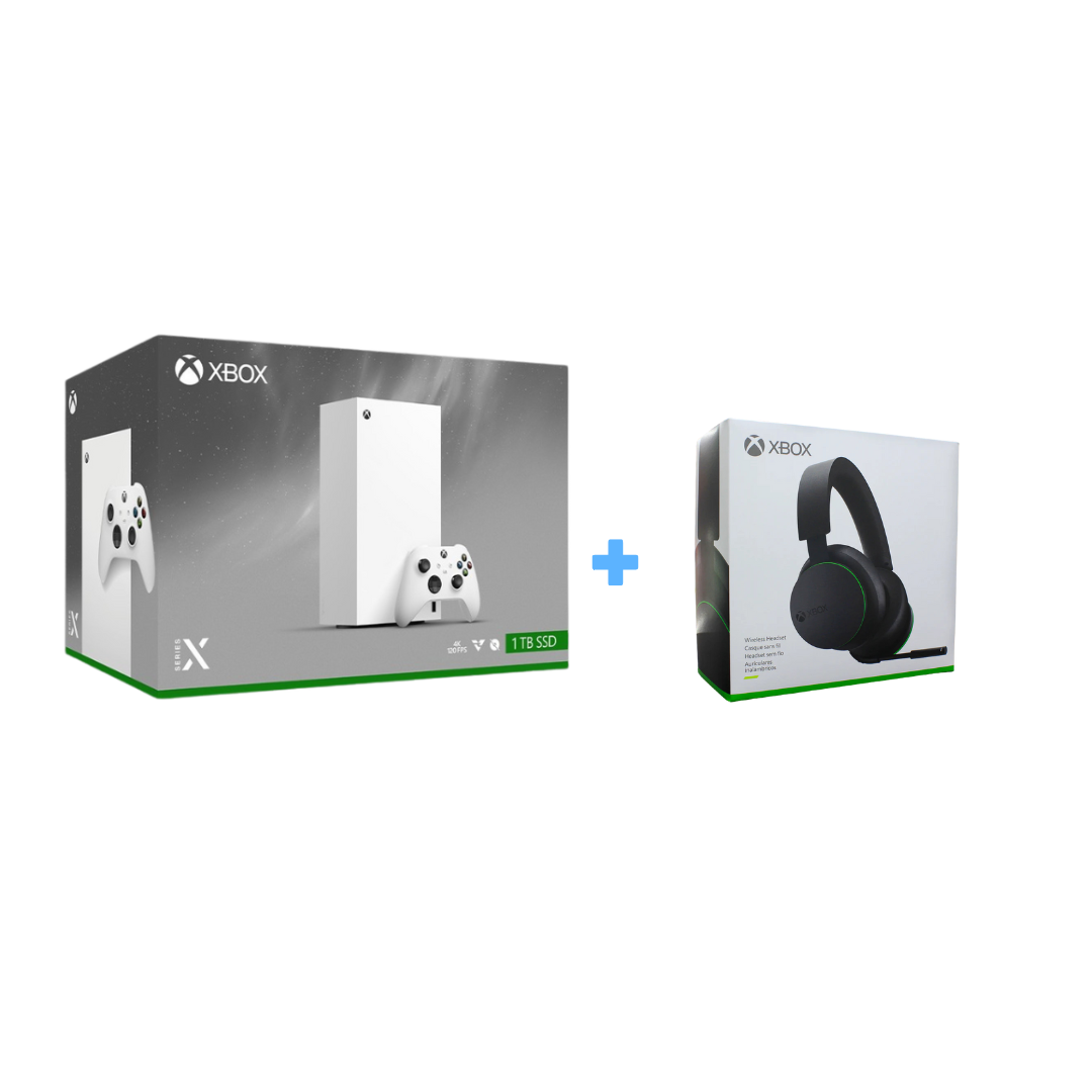 Xbox Series X Digital + Audífonos Inalambricos Xbox Original