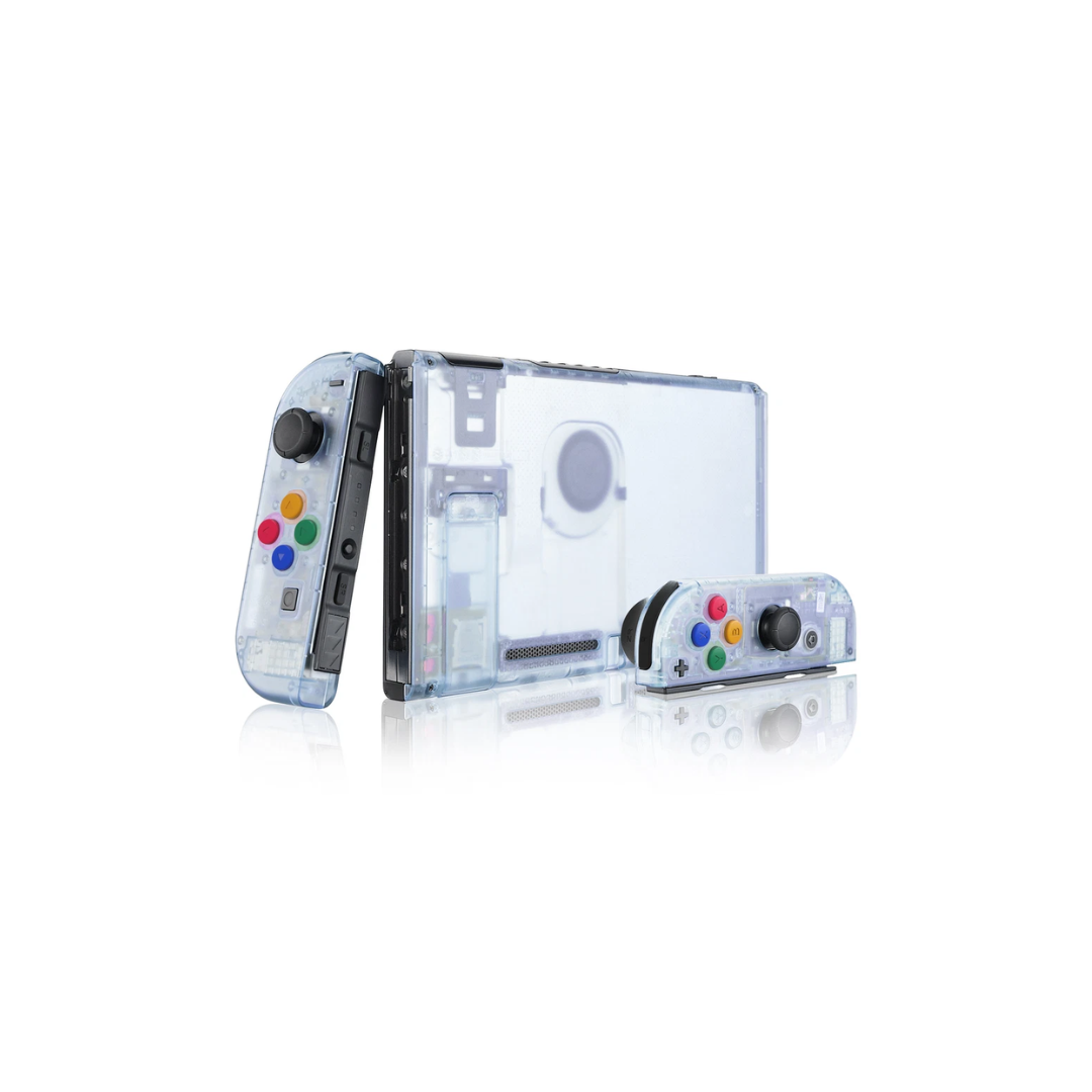Carcasa Nintendo Switch v2-v1 Azul Glaciar eXtremeRate