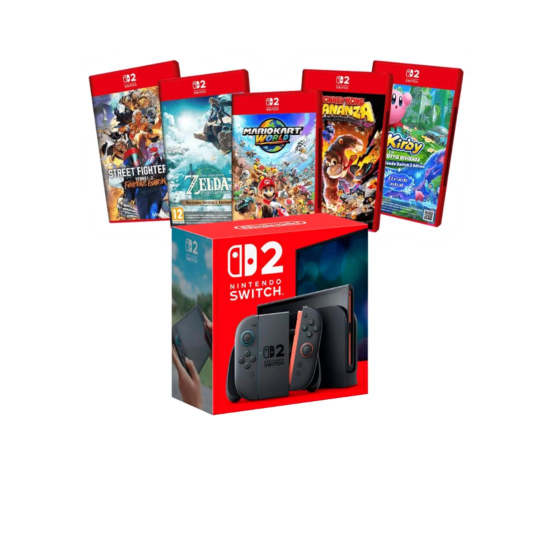 Combo 1: Incluye Switch 2 + (1) Juego de tu elección