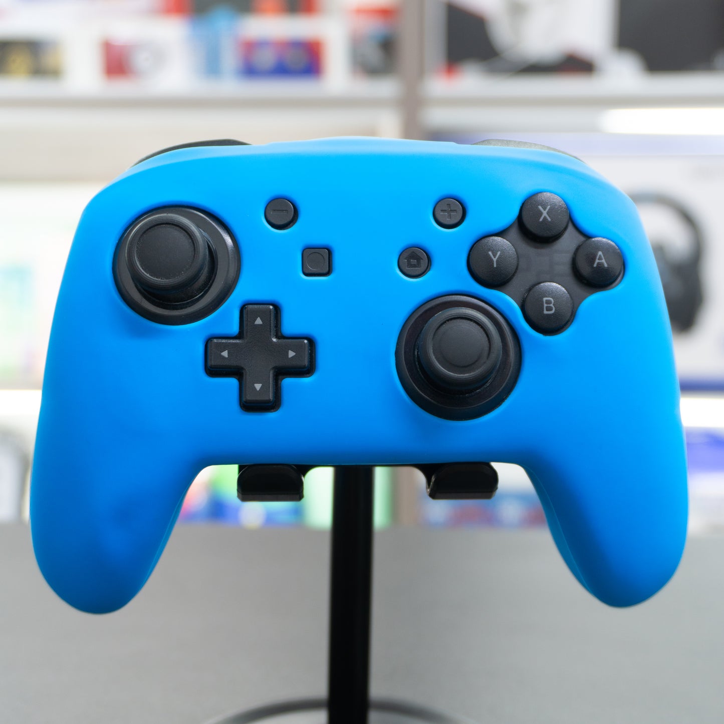 Cover de silicón azul para Pro-Controller Nintendo Switch