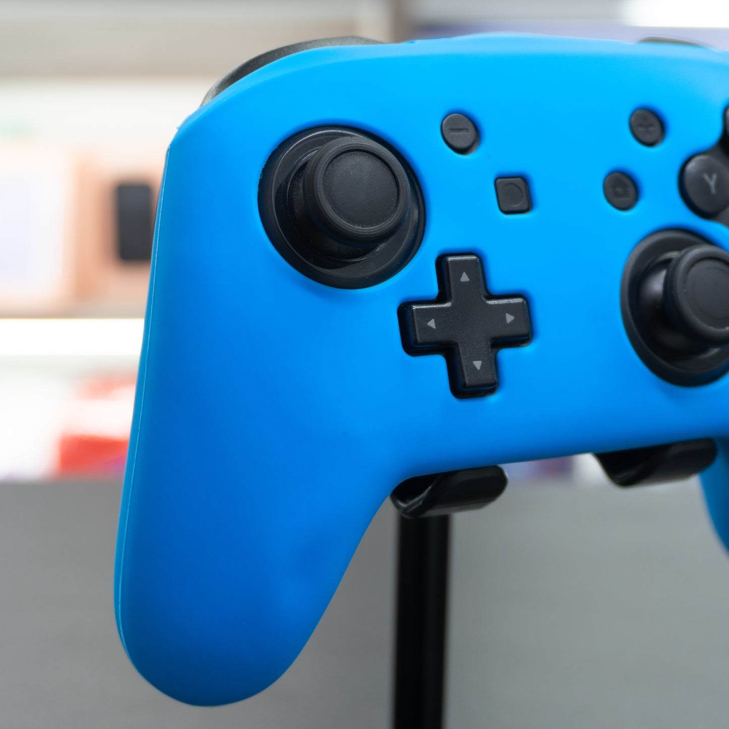 Cover de silicón azul para Pro-Controller Nintendo Switch