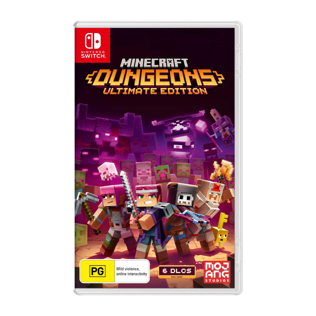 Juego de Nintendo switch minecraft Dungeons usado