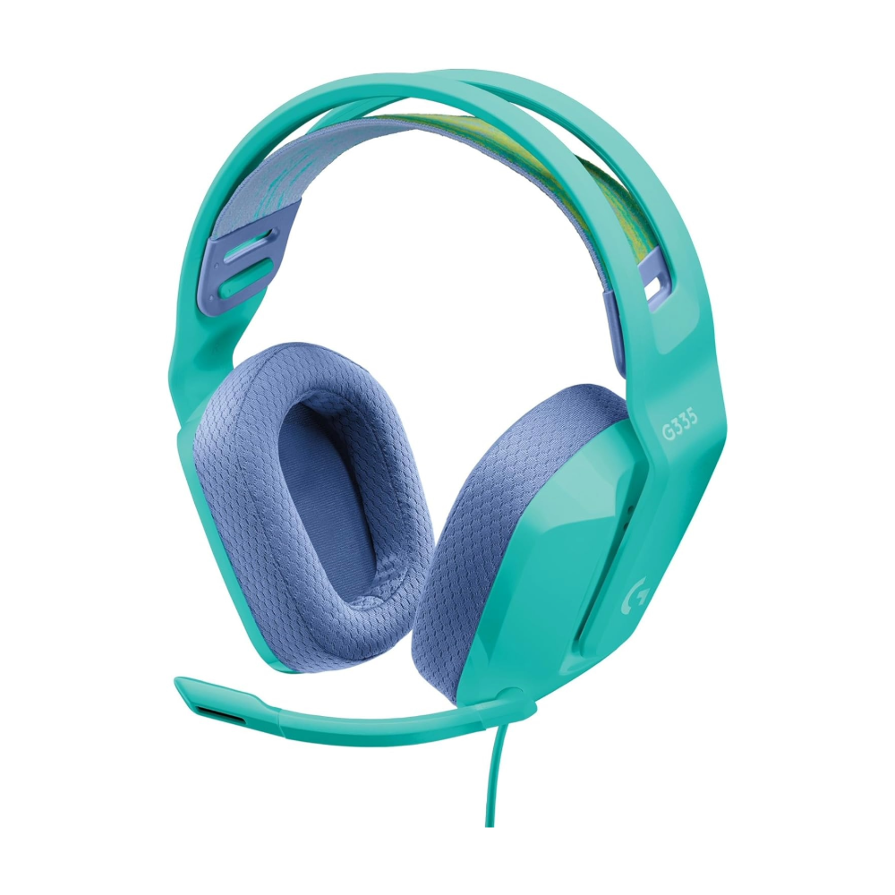 Audífonos Logitech G335 Mint Green