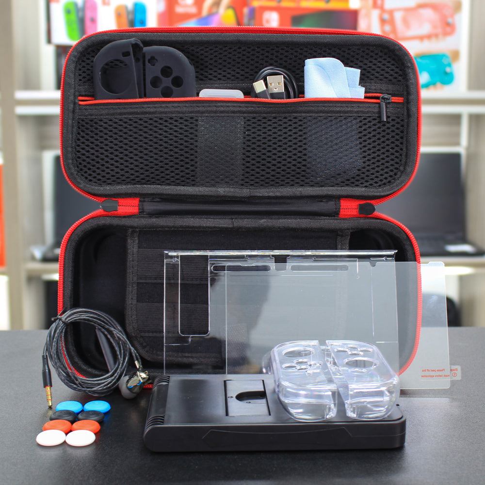 Kit de Accesorios 17 en 1 para Nintendo Switch Neon