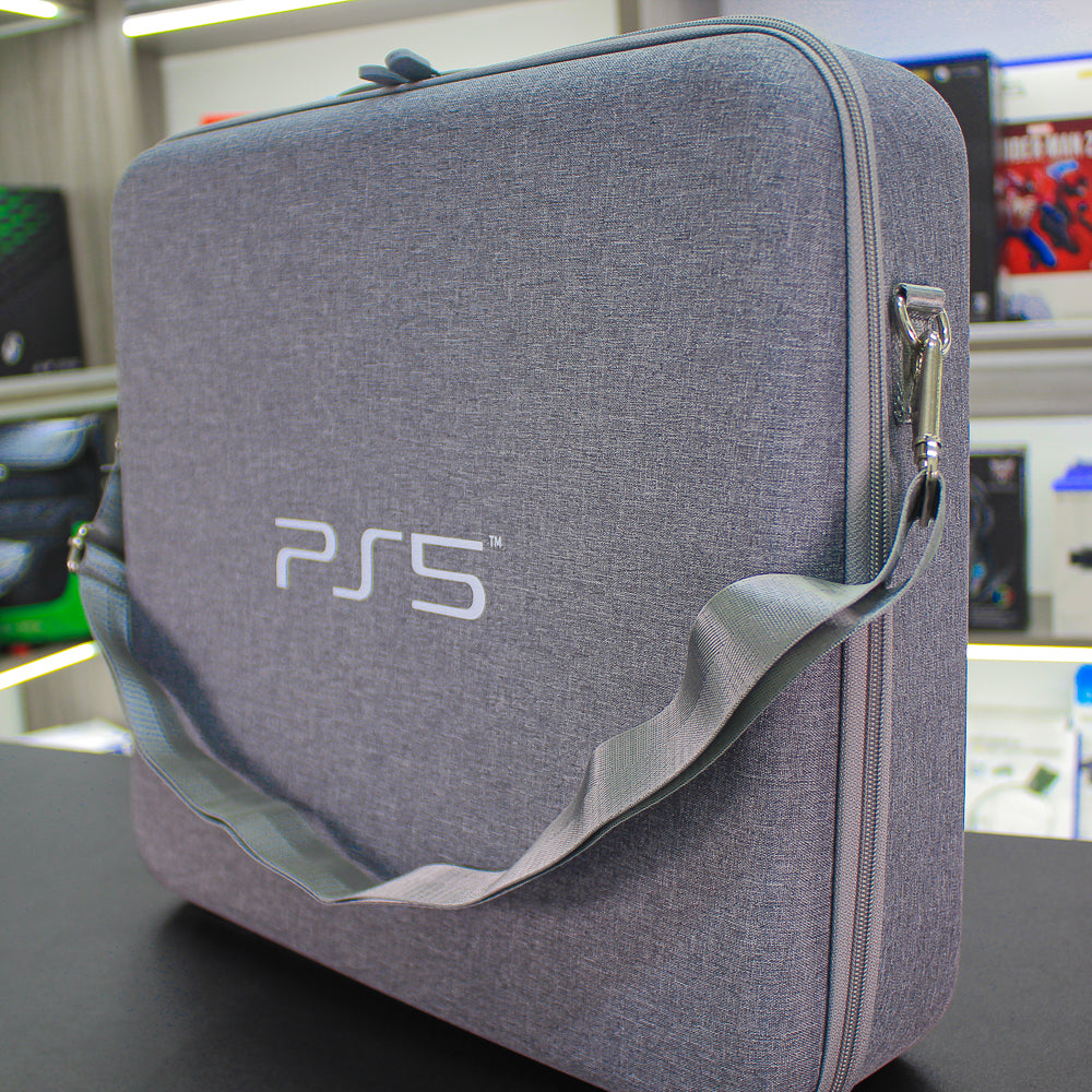 Maletín gris para PS5 Fat