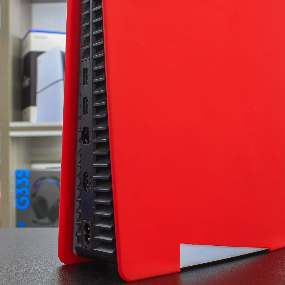 Cover de silicón para Playstation 5 Fat Disco Rojo