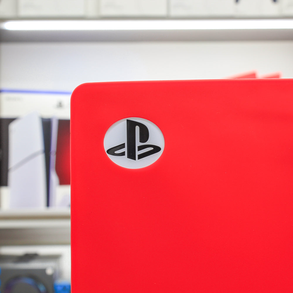 Cover de silicón para Playstation 5 Fat Disco Rojo