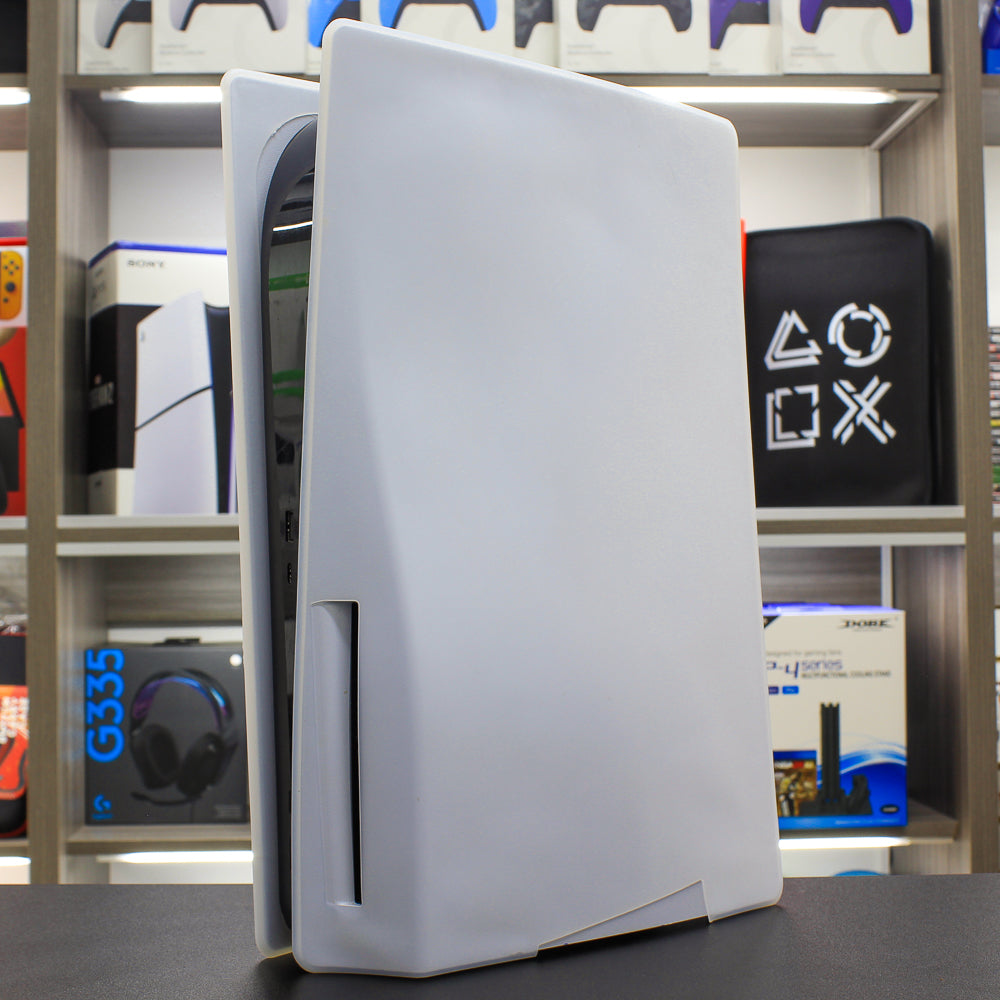 Cover de silicón para Playstation 5 Fat Disco Blanco