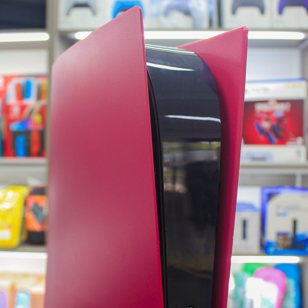 Tapas laterales de Playstation 5 Digital Vinotinto