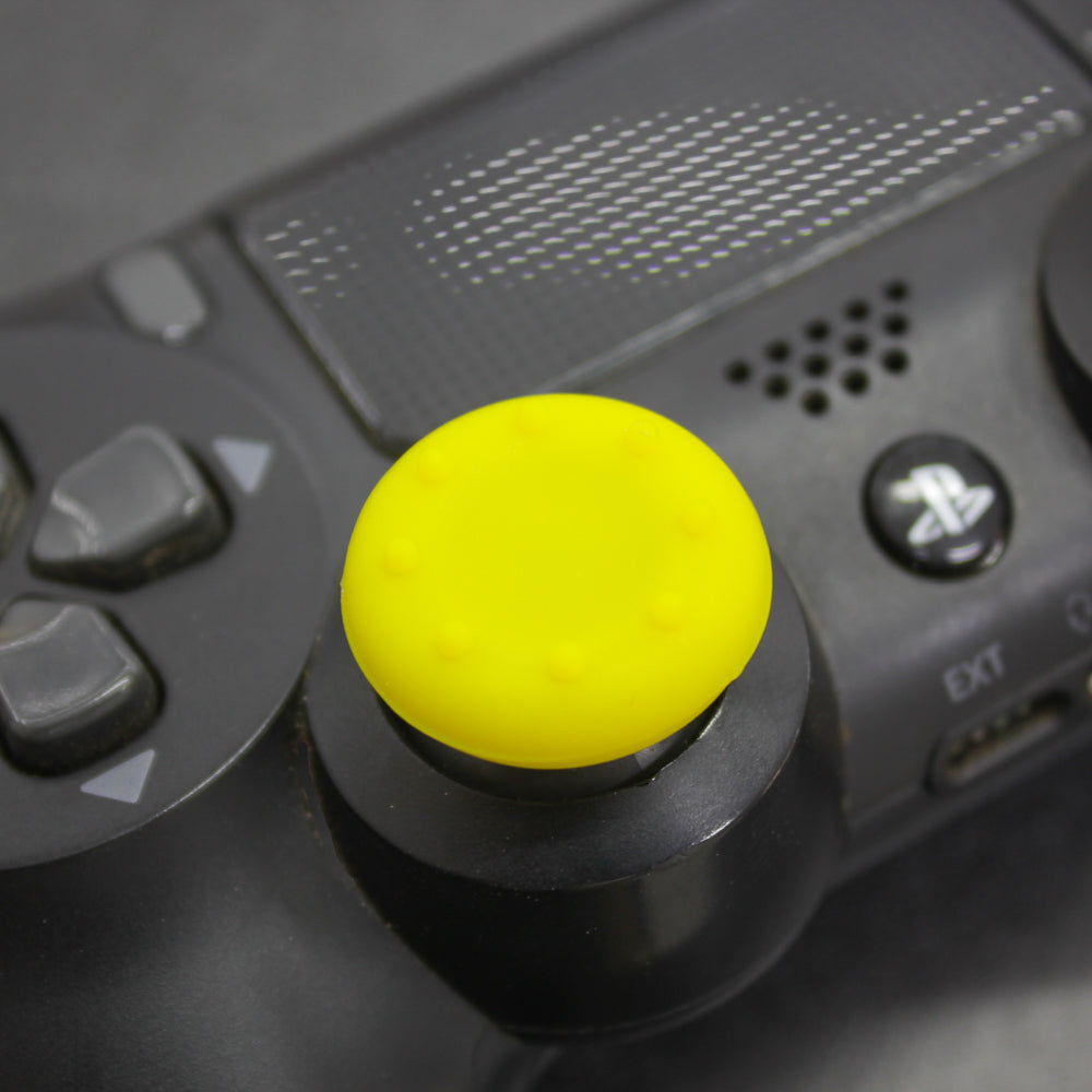 Protector de joystick texturizado amarillo