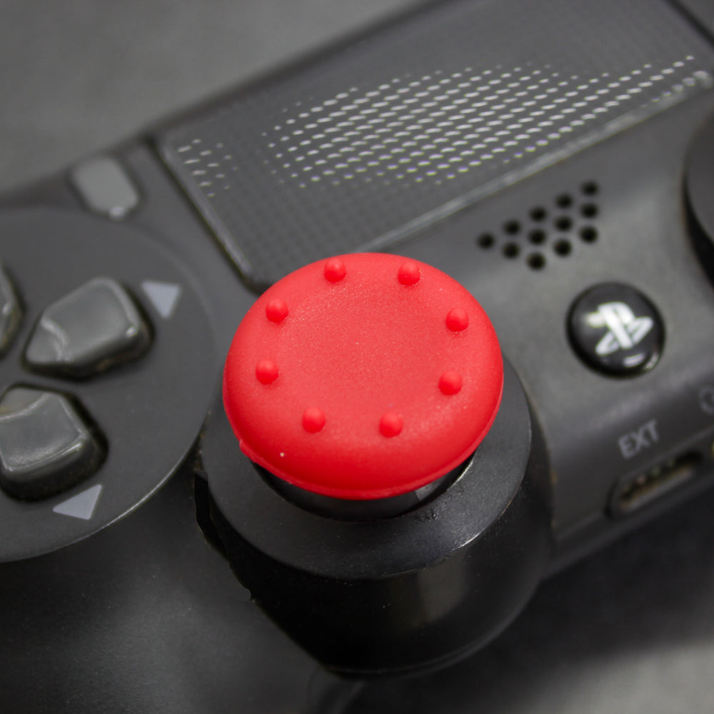 Protector de joystick texturizado rojo