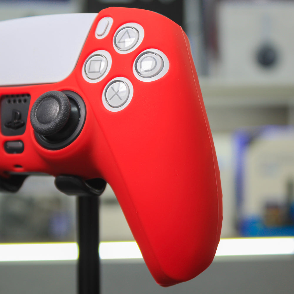 Cover de silicón rojo para Dualsense