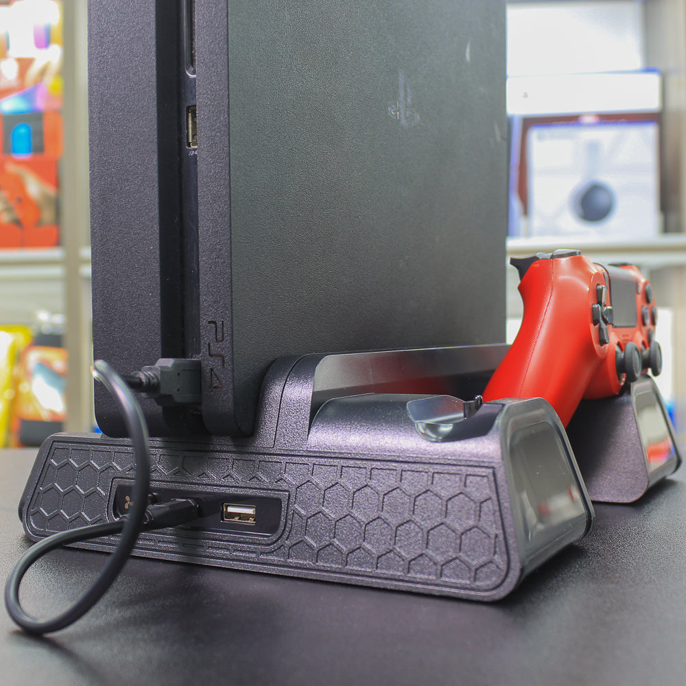 Estación de enfriamiento y carga para PS4 Slim/Pro