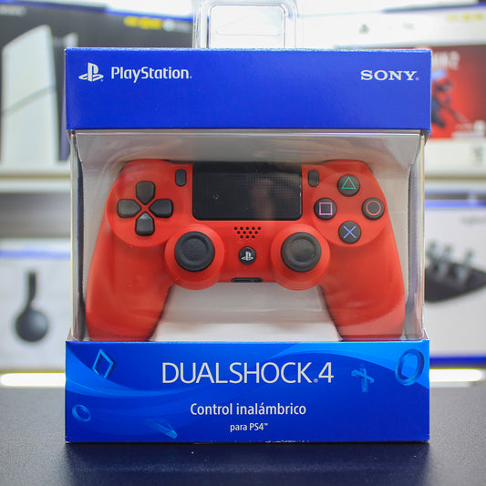 Mando Dualshock 4 Rojo para PS4