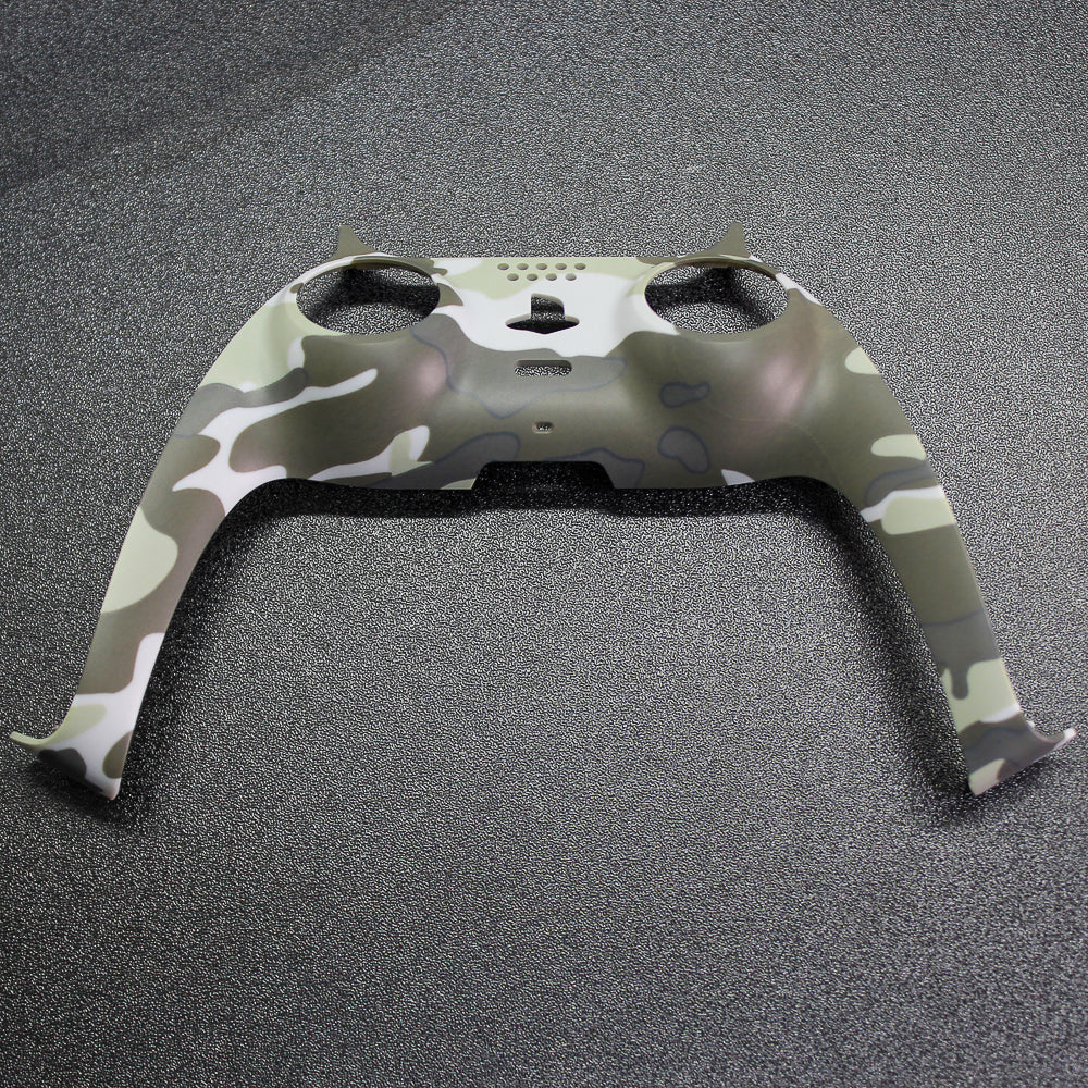 Carátula camuflaje gris para mando de PS5