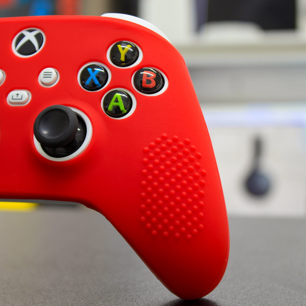 Cover de silicón rojo para mandos de XBox Series X/S