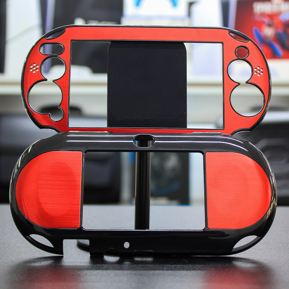 Case metálico rojo para PS Vita 2000