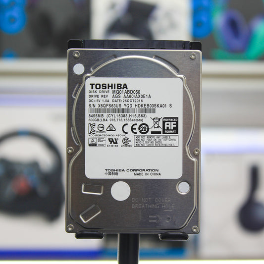 Disco Duro HDD Toshiba 2.5 de 500GB