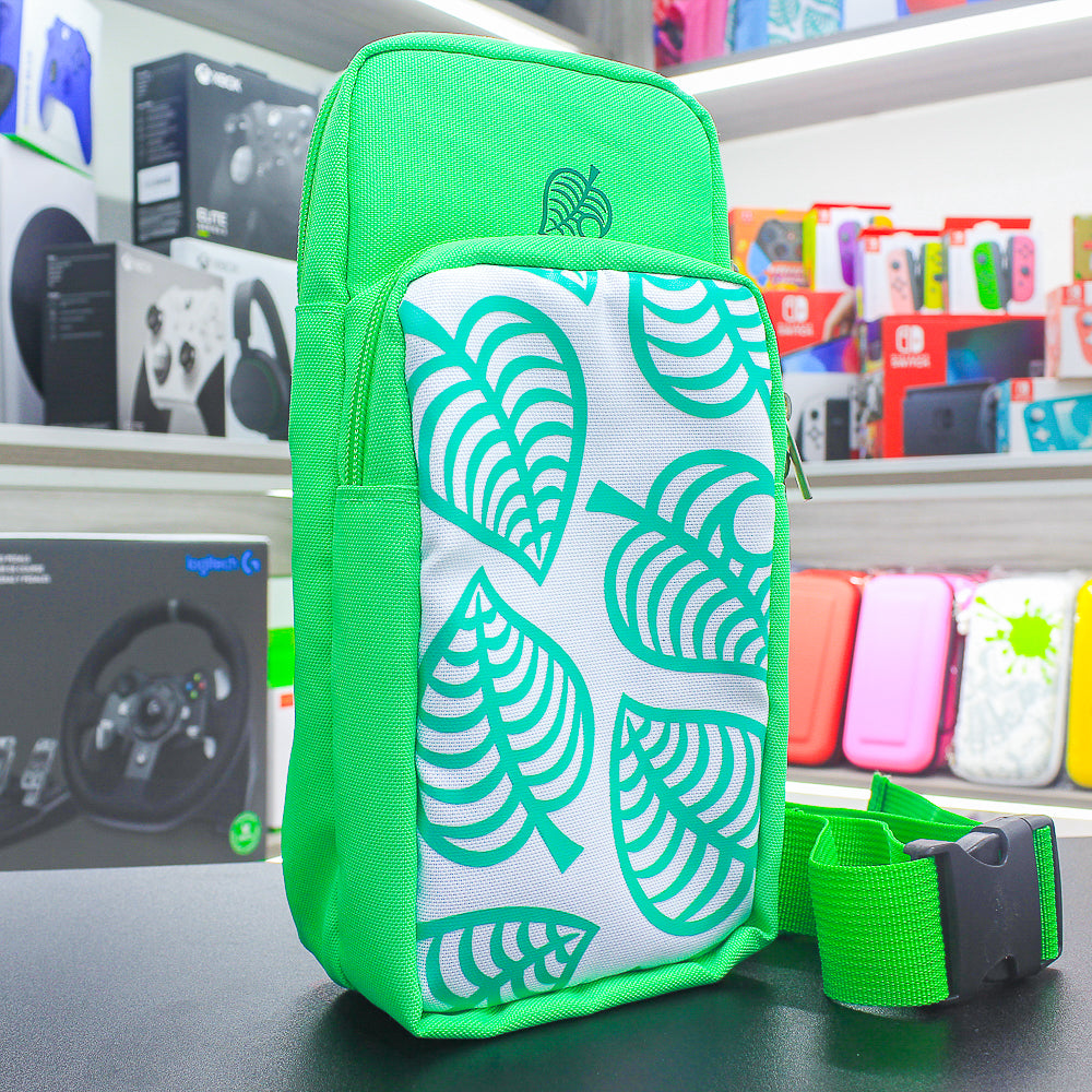 Mochila mini de Animal Crossing Verde para Nintendo Switch