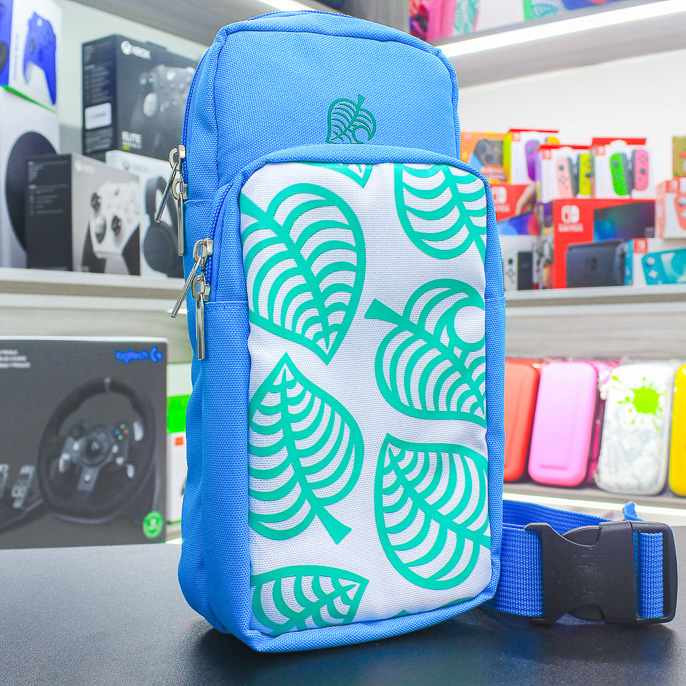 Mochila mini de Animal Crossing Azul para Nintendo Switch