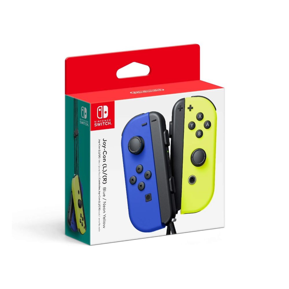 Joy-Con™ de Nintendo Switch Azul y Amarillo Neón