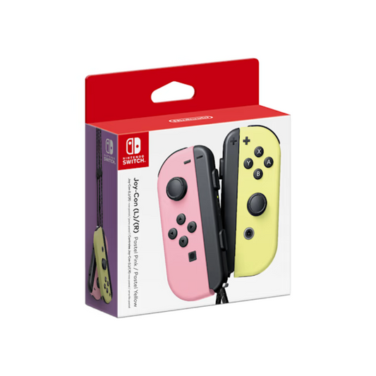 Joy-Con™ de Nintendo Switch Rosa y Amarillo pastel