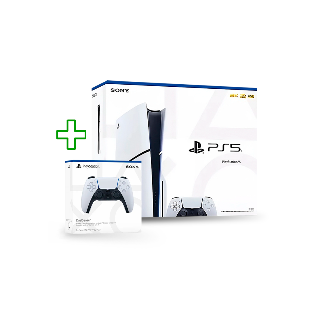 PlayStation 5 Slim Disco + Dualsense Adicional