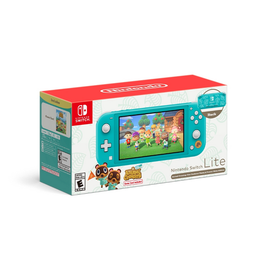 Nintendo Switch Lite Turquesa Animal Crossing Edition