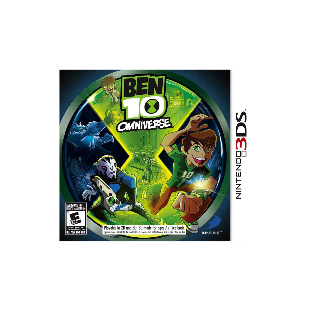 Ben 10 Omniverse para Nintendo 3DS (Sin caratula - Usado)