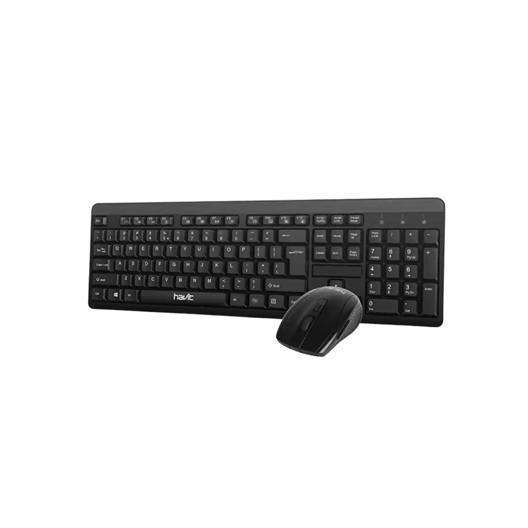 Teclado y mouse havit KB270GCM SP alámbrico