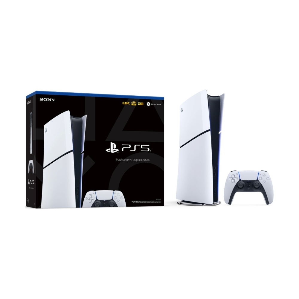 Combo 1 - PlayStation 5 Slim Digital + Dualsense Adicional
