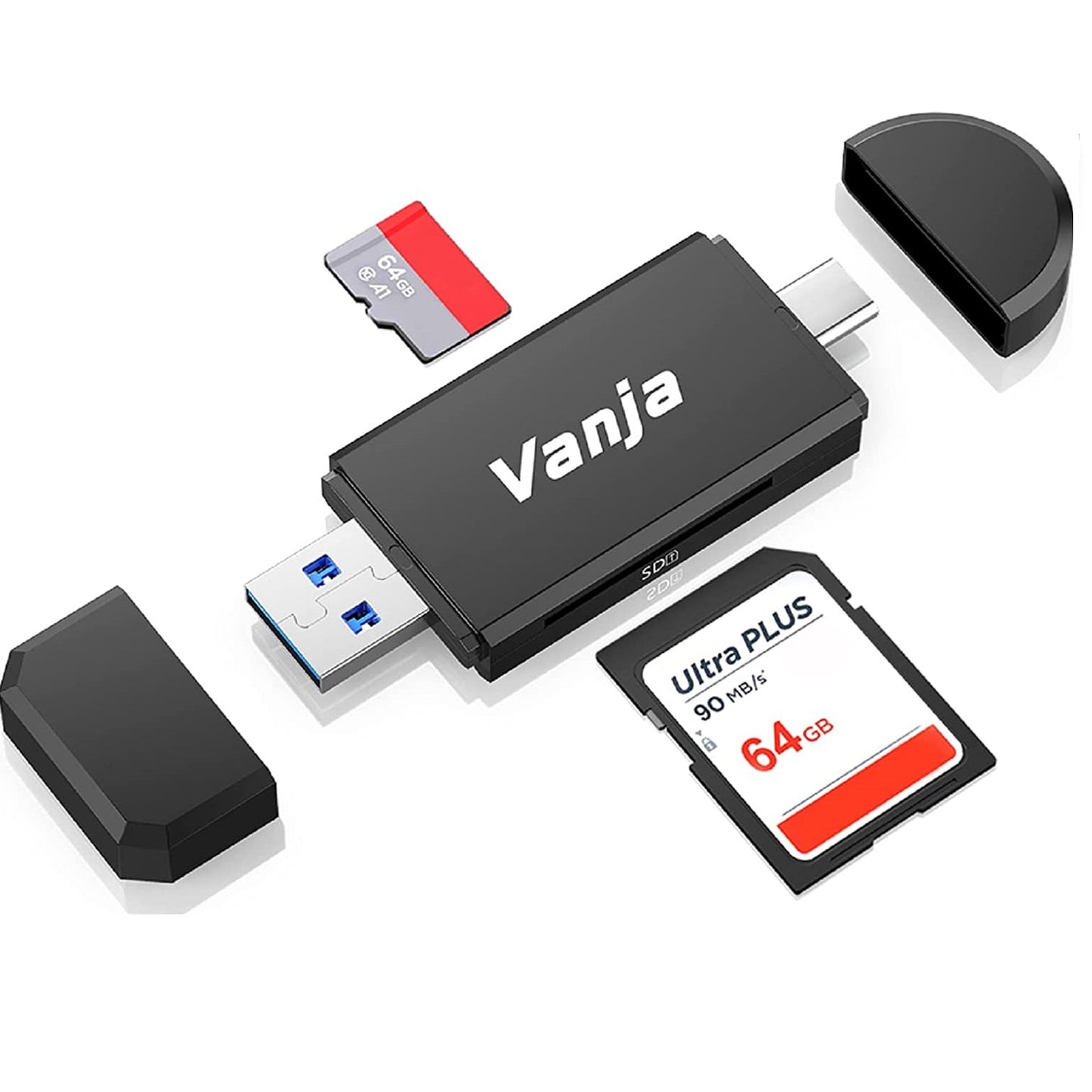 Lector de memorias sd/micro sd con puerto C