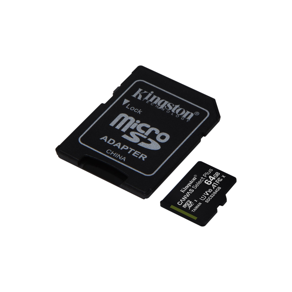 Memoria MicroSD Kingston de 64GB