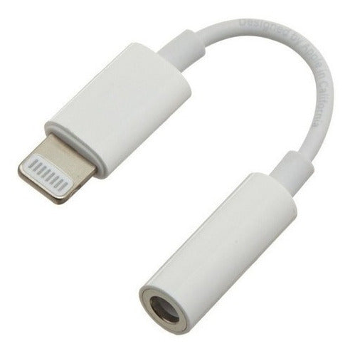 Adaptador iPhone lightning/Jack 3.5