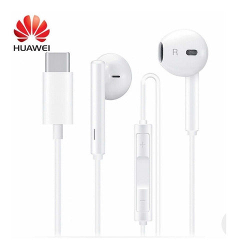 Audífonos Sencillos Tipo C Huawei