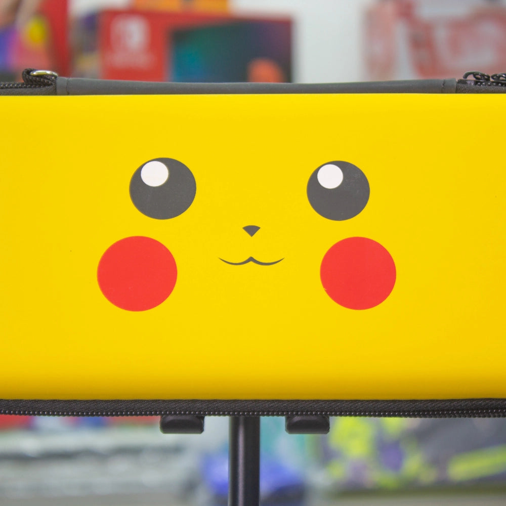 Estuche de rostro de Pikachu para Nintendo Switch