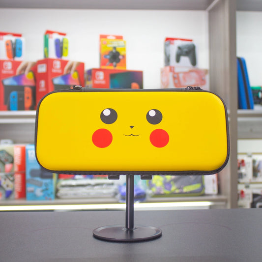 Estuche de rostro de Pikachu para Nintendo Switch