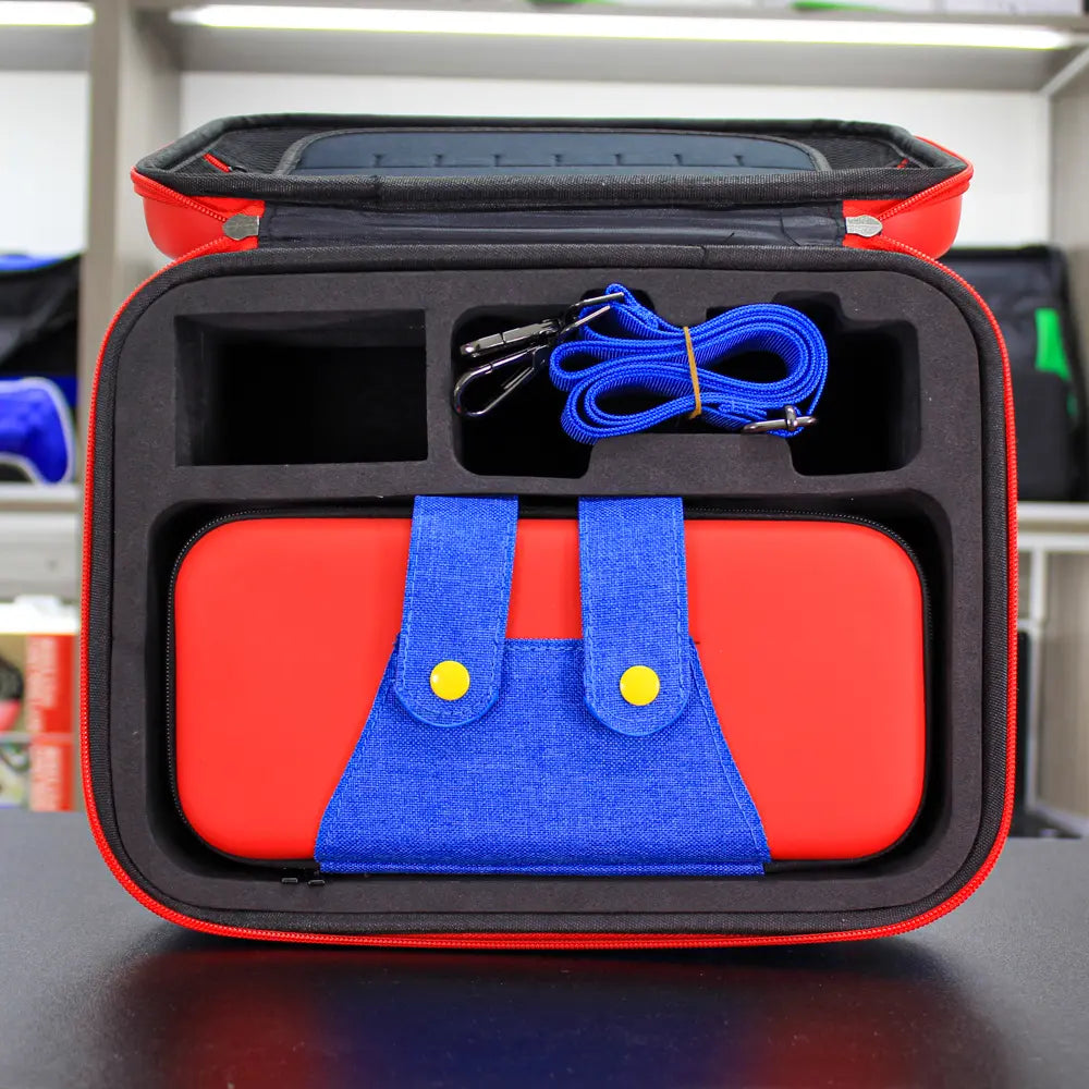 Maletín y Estuche de Mario para Nintendo Switch