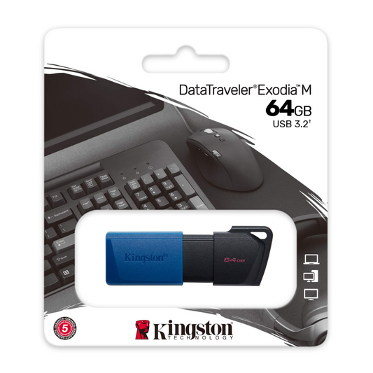 USB Kingston DataTraveler Exodia M 3.2 de 64GB
