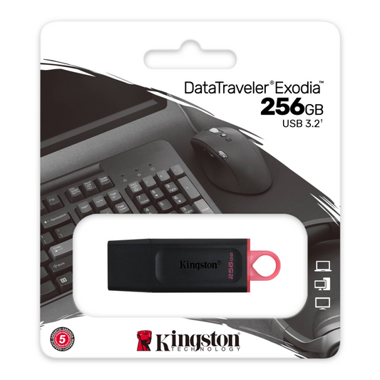 USB Kingston DataTraveler Exodia 3.2 de 256GB