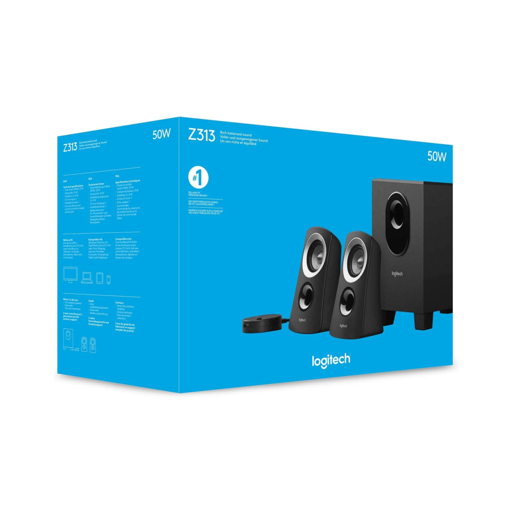 Bocina Logitech Z313 + Subwoofer