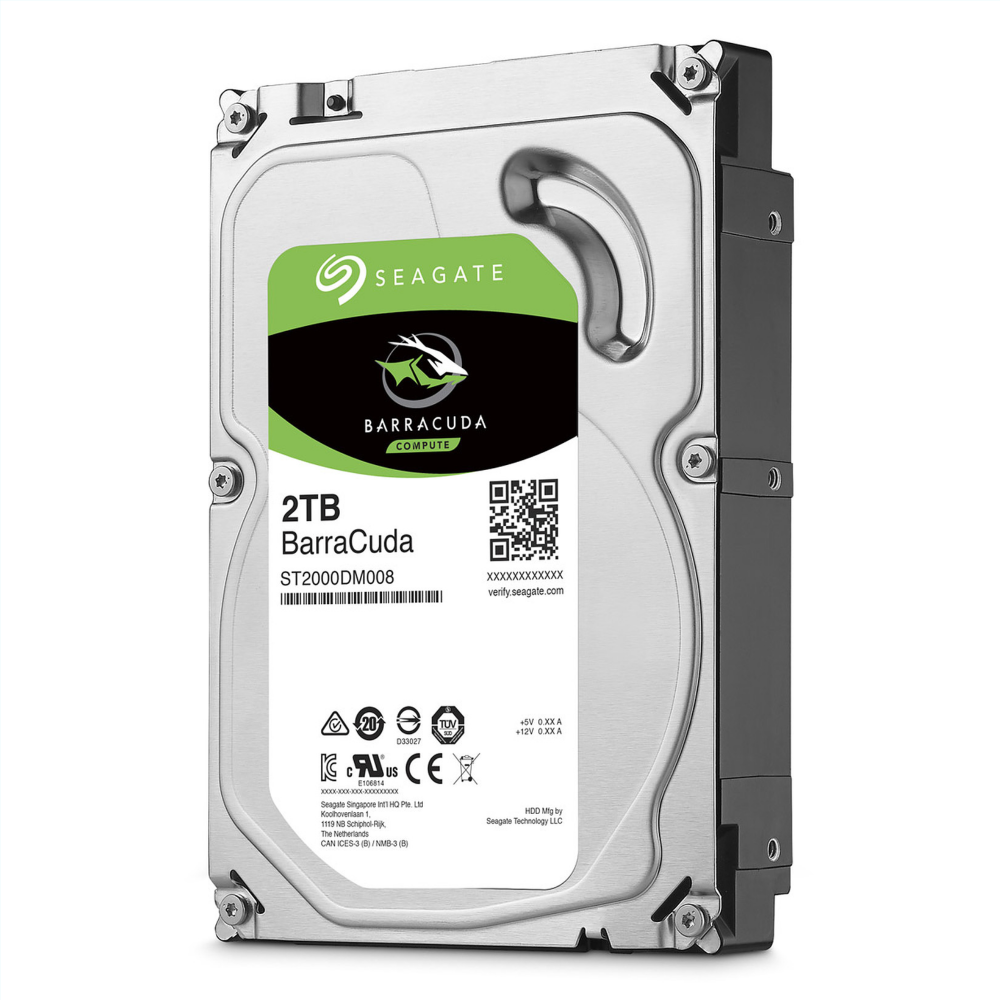 Disco Duro Seagate Barracuda HDD 3.5 de 2TB