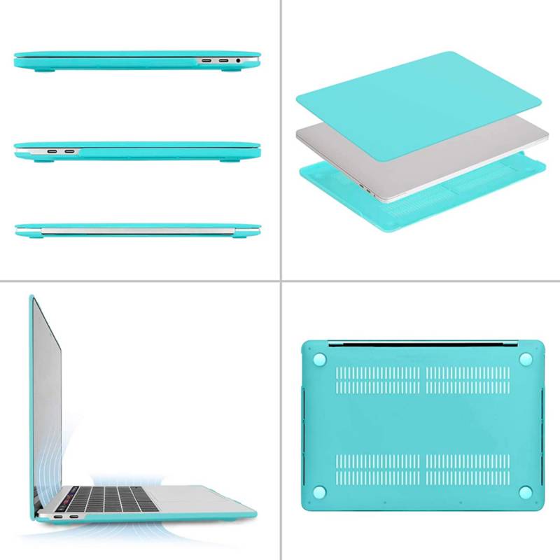 Cover macbook pro 13" A1706/A1708/A1989/A2159/A2251/A2289 turquesa