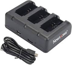 Cargador GoPro hero 4 (x3) Baterías