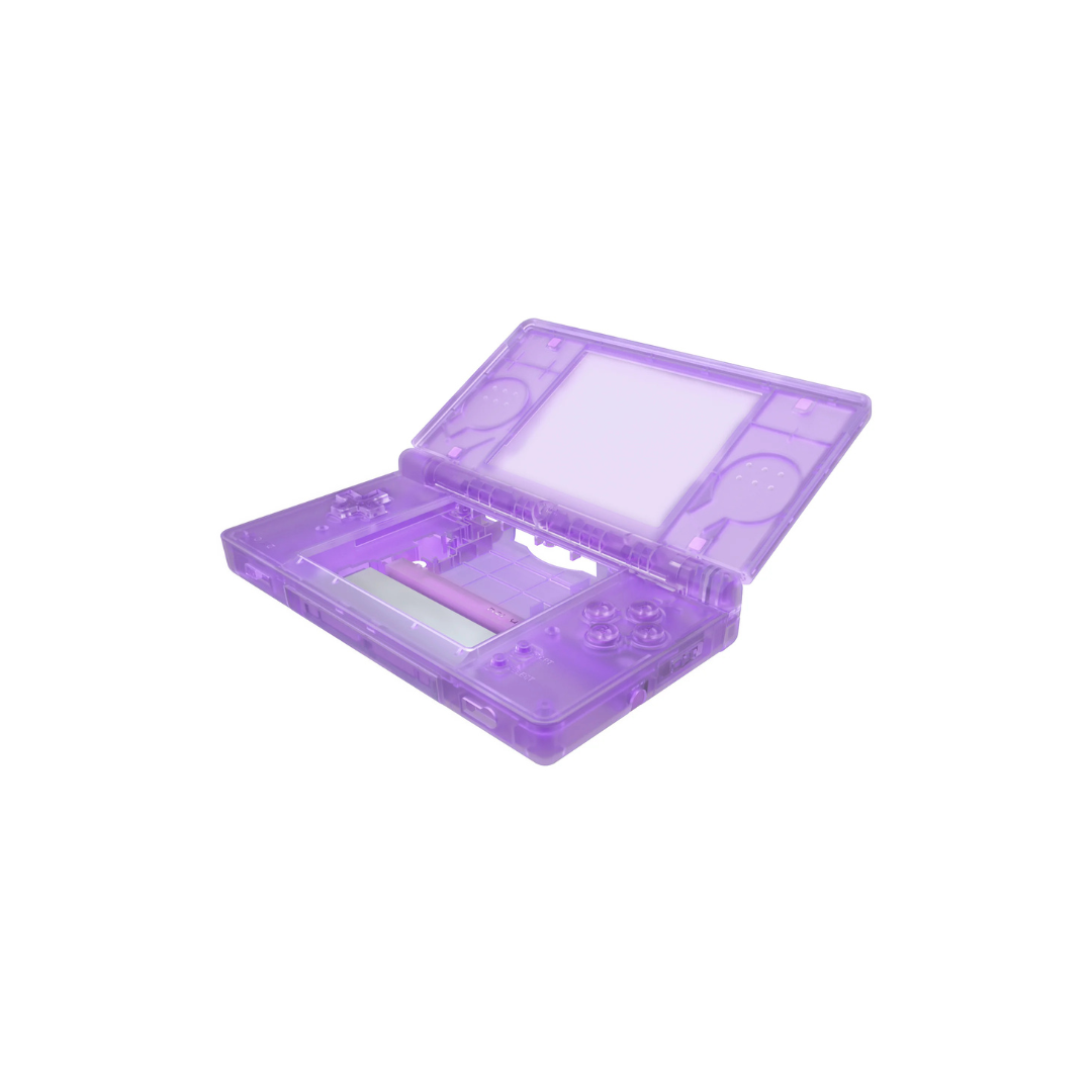 Carcasa Nintendo 3DS Morado Clear